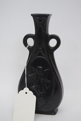 Lot 46 - Royal Doulton vase by Leslie Harradine of flat...