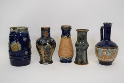 Lot 55 - Group of Royal Doulton stonewares including a...