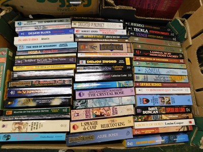 Lot 573 - 2 Boxes - Science Fiction paperbacks