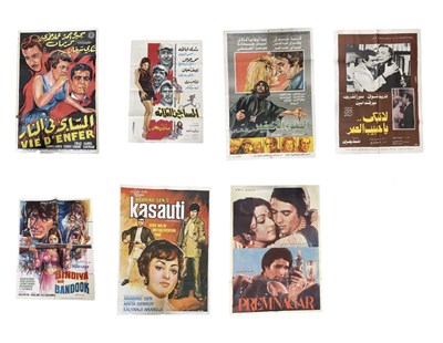 Lot 206 - A mixed lot of 1950s-1970s Bollywood / Arabic...