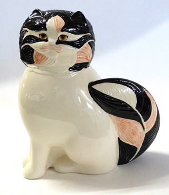 Lot 348 - A Goebel model of a cat, Circa 1980's modelled...