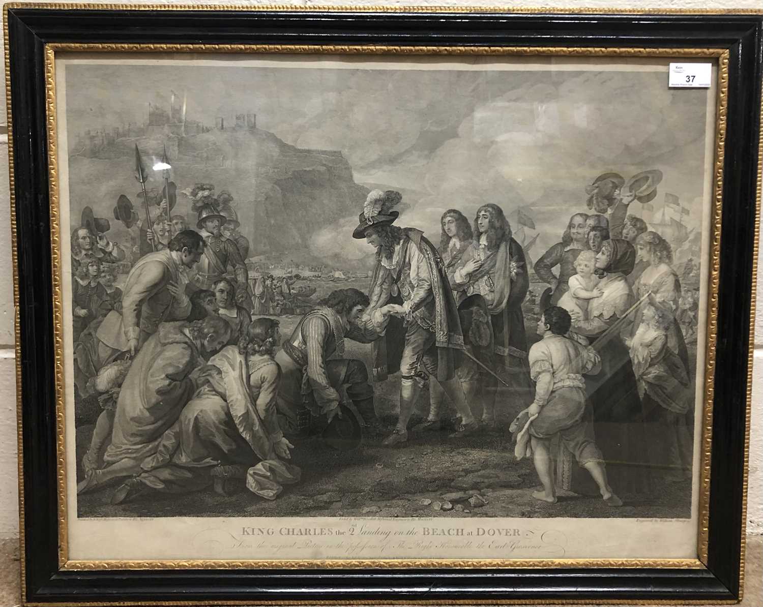 Lot 37 - After Benjamin West (18th Century), "King...
