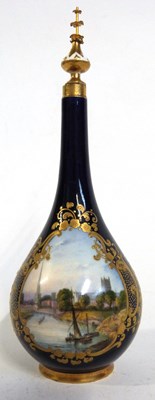 Lot 406 - A 19th Century Chamberlains Worcester bottle...