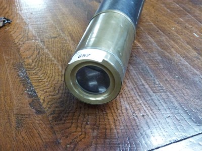 Lot 657 - William Ashmore Day or Night telescope, 82cm...