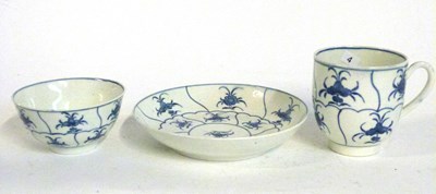 Lot 420 - An 18th Century Worcester tea bowl and saucer...