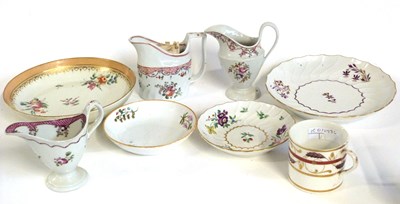 Lot 456 - A collection of late 18th Century porcelain...