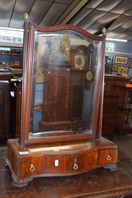 Lot 668 - A small Georgian mahogany framed dressing...