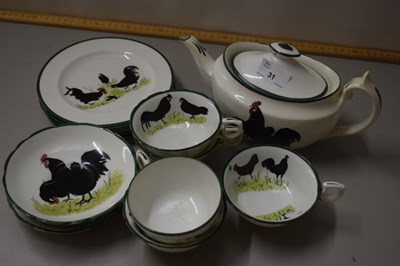 Lot 31 - Quantity of Hammersley tea wares decorated...