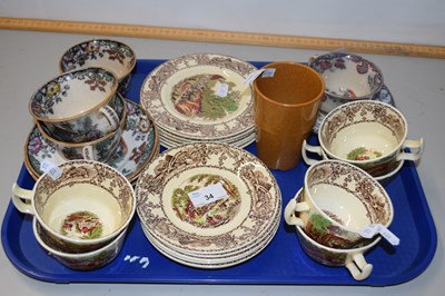 Lot 34 - Quantity of Wilkinson Rural Scenes tea wares...