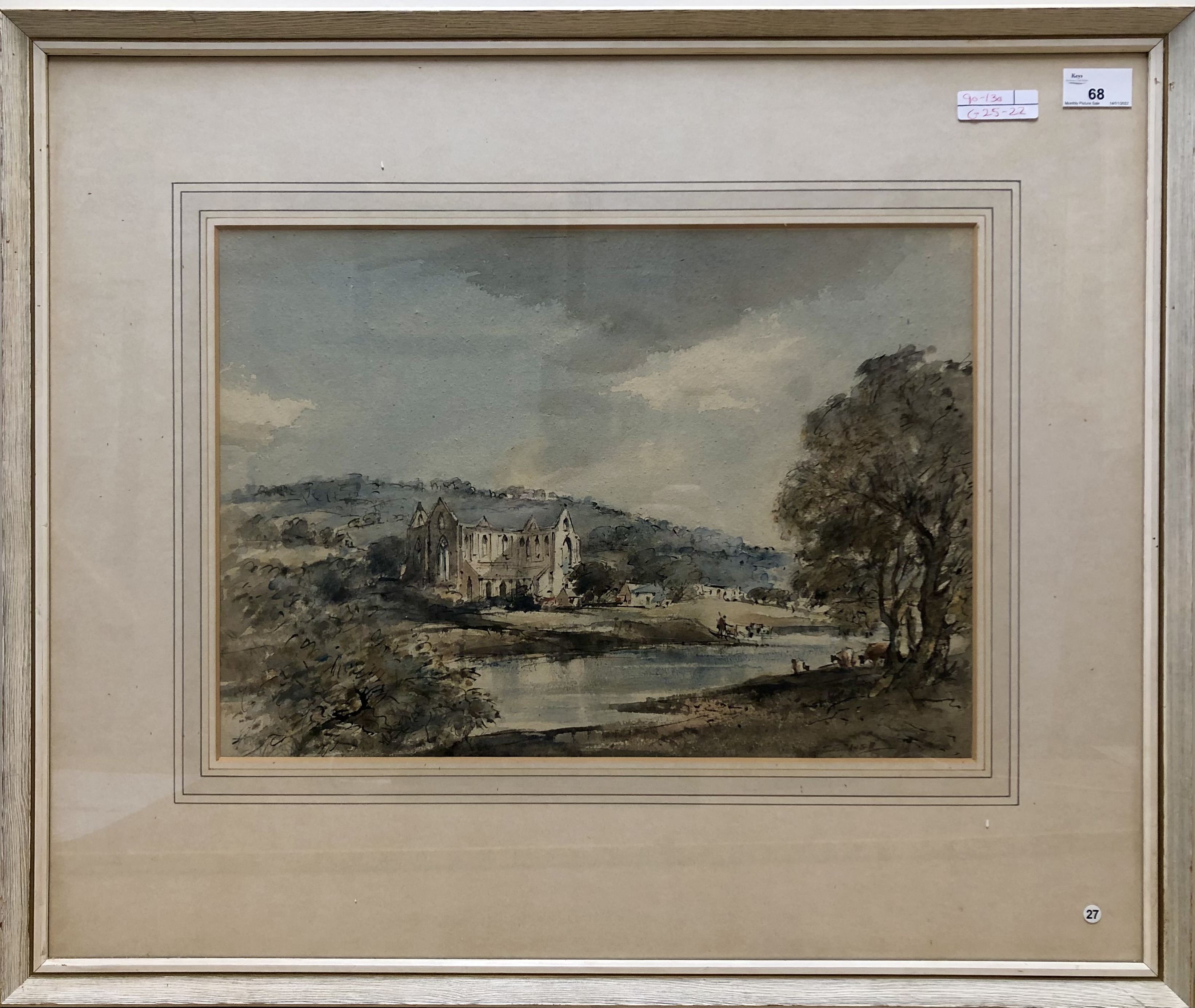 Lot 68 Arthur E Davies RBA, RCA (British, 20th