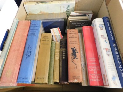 Lot 38 - Box: assted Juvenile Literature, incl Lewis...