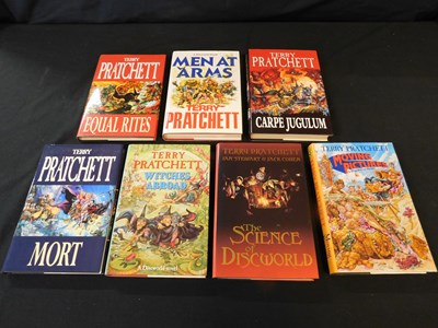 Lot 48 - Terry PRATCHETT, seven various DIscworld...