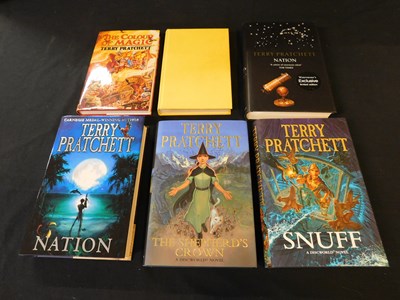 Lot 50 - Terry PRATCHETT, six various DIscworld novels,...