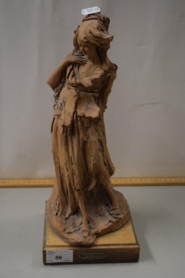 Lot 86 - 20th Century terracotta bust marked Nico Venzo