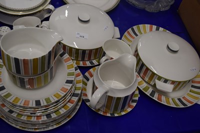 Lot 113 - Quantity of mid winter dinner wares