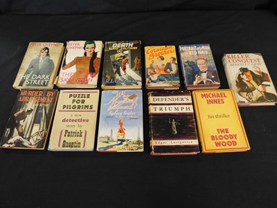 Lot 67 - Eleven various vols incl firsts Peter CHEYNEY "...