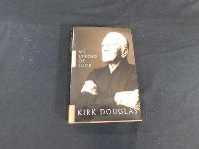 Lot 73 - Kirk DOUGLAS, "My Stroke of Luck", First...