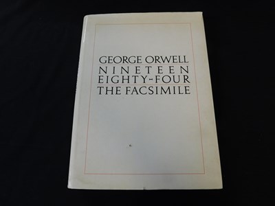 Lot 75 - George ORWELL, "Nineteen Eighty Four - The...