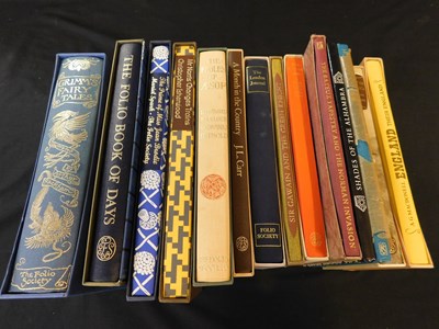 Lot 86 - Fourteen various Folio Society vols incl Grimm...