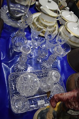 Lot 157 - Mixed Lot: Various dressing table glass wares,...