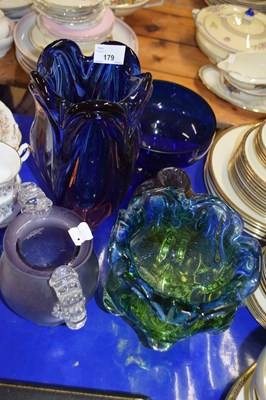 Lot 179 - Group of five various Art Glass vases