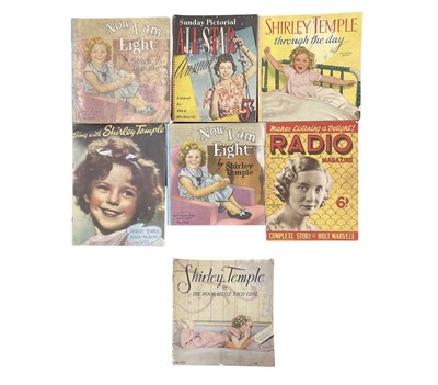 Lot 216 - A mixed lot of various Shirley Temple books...