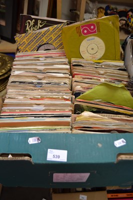 Lot 539 - Large box of assorted singles