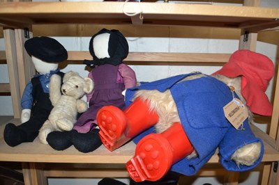 Lot 577 - Vintage Paddington Bear and various other...