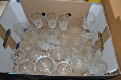 Lot 614 - Assorted drinking glasses