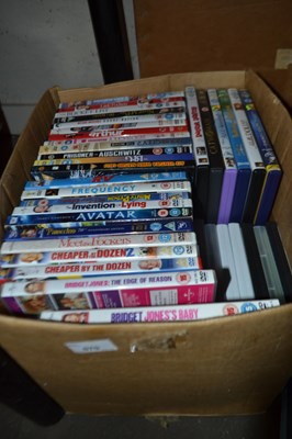 Lot 670 - Box mixed DVD's