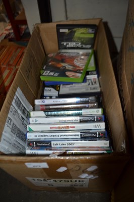 Lot 673 - Qty of assorted Xbox, Wii and Playstation games