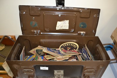 Lot 711 - Ammunition box