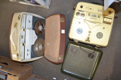 Lot 746 - Two vintage record players