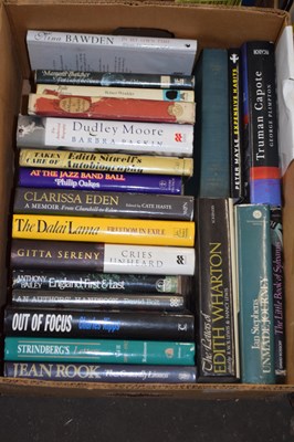 Lot 778 - Mixed box books, novels etc