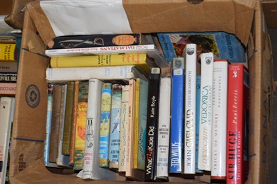 Lot 787 - Mixed box of Novels etc