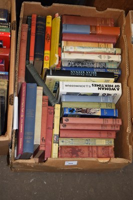 Lot 809 - Mixed box of books to include various Novels etc