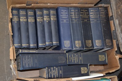 Lot 812 - Box mixed books , history of Fredrick the...