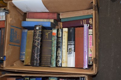 Lot 817 - Box books to include various novels etc