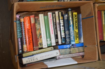 Lot 819 - Box various novels etc