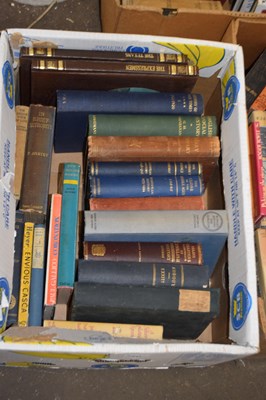 Lot 844 - Box of social British history etc