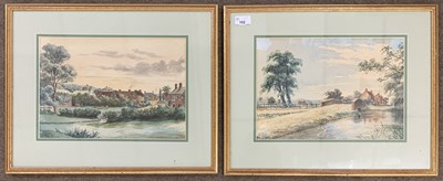 Lot 152 - British School, 19th century, a pair of...