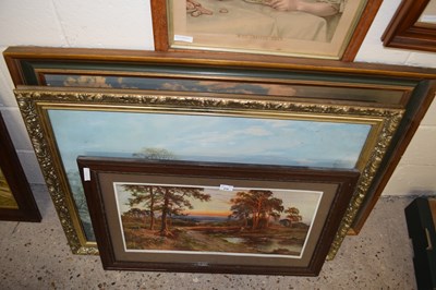 Lot 219 - Mixed lot, early 20th century oil on canvass...