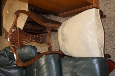 Lot 283 - Edwardian bedroom chair