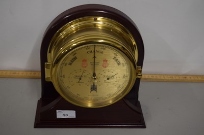 Lot 93 - Sewills of Liverpool barometer