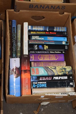 Lot 875 - One box of books various fiction