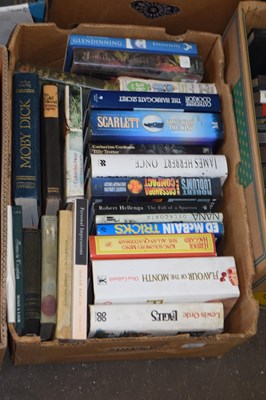 Lot 877 - One box various fiction