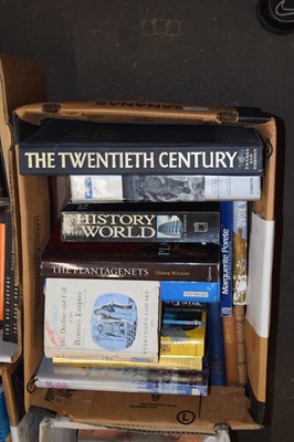 Lot 893 - One box mixed books historical interest etc