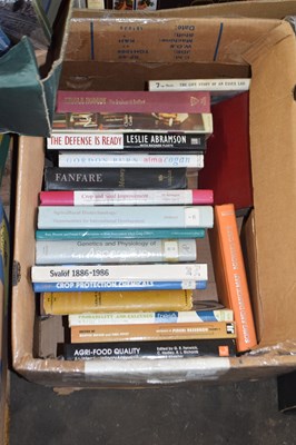 Lot 901 - One box of mixed books