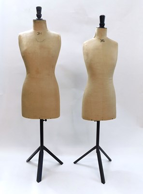 Lot 37 - Two mid 20th century mannequins by Barker of...