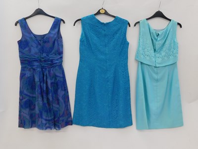 Lot 63 - Three lady's mid 20th century dresses to...